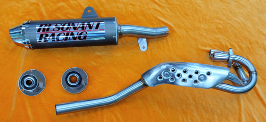 Performance Aluminum Exhaust System For 1999-2014 HONDA TRX400EX USFS APPROVED SPARK ARRESTER VER 2.0