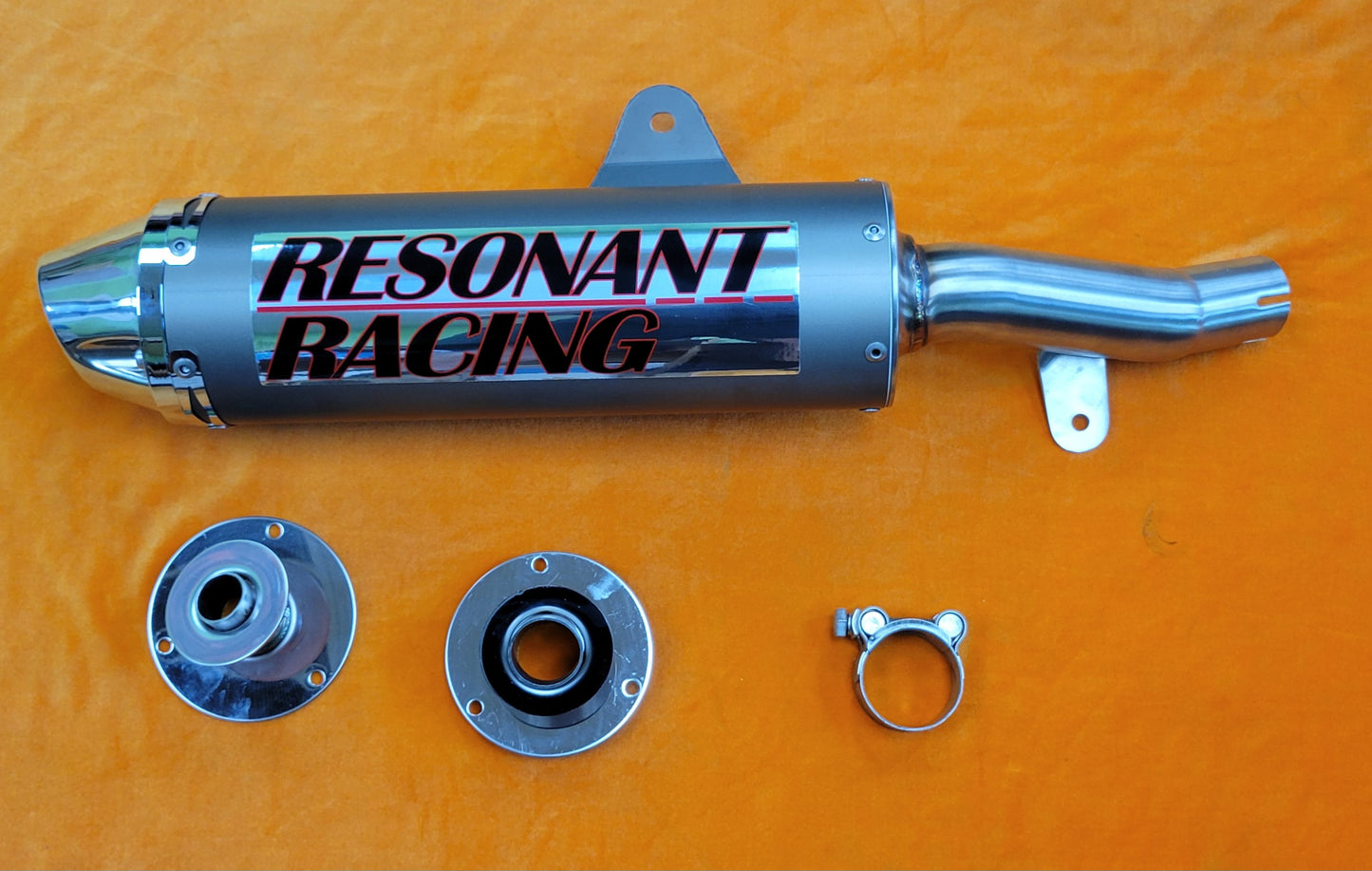 Performance Aluminum Slip On Muffler For 1999-2014 HONDA TRX400EX USFS APPROVED SPARK ARRESTER
