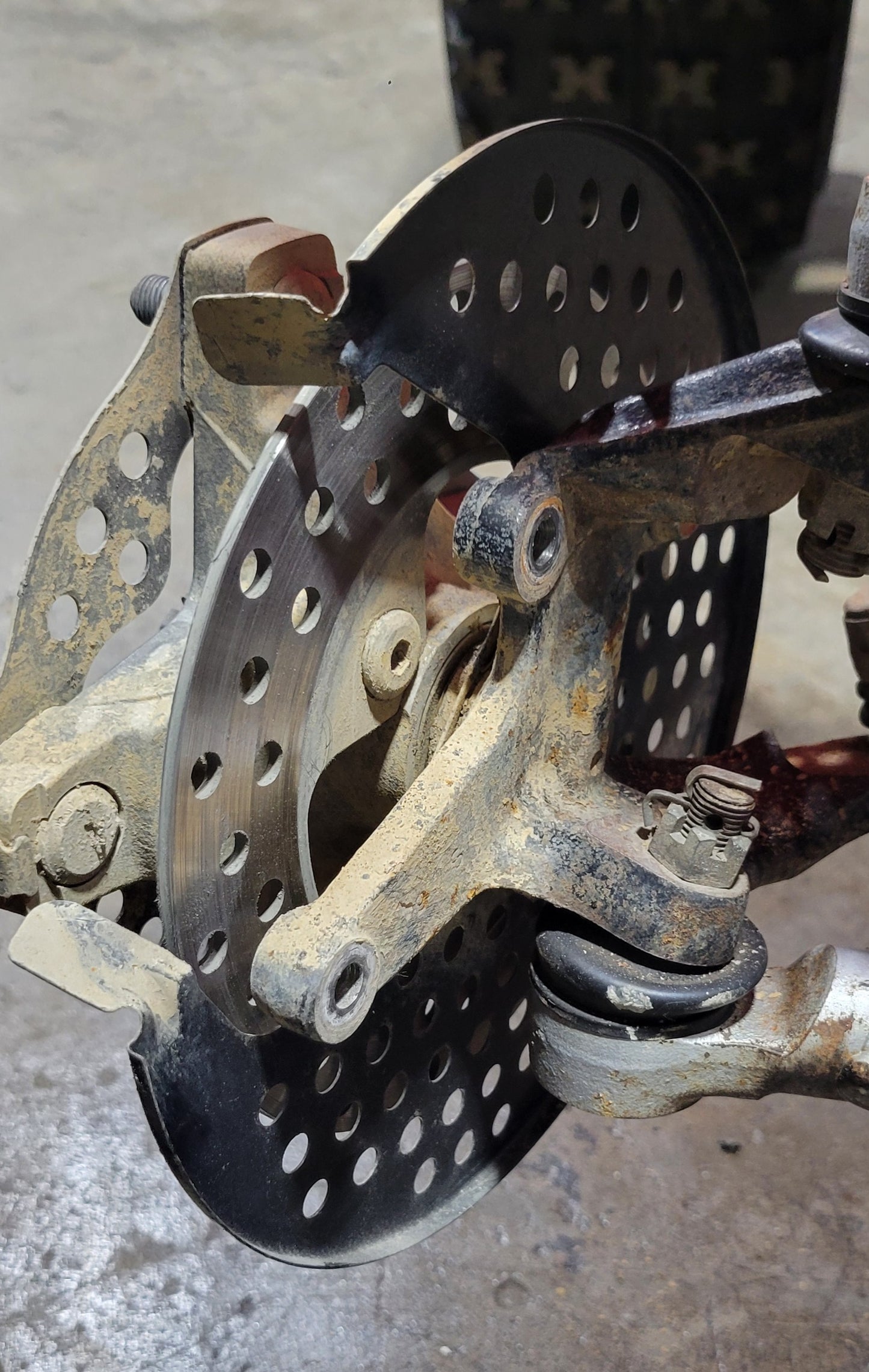 DUAL PISTON FRONT & REAR BRAKE CALIPER UPGRADE FOR 1993-2008 HONDA TRX300EX 2008 TRX300X FREE FEDEX 2 DAY SHIPPING