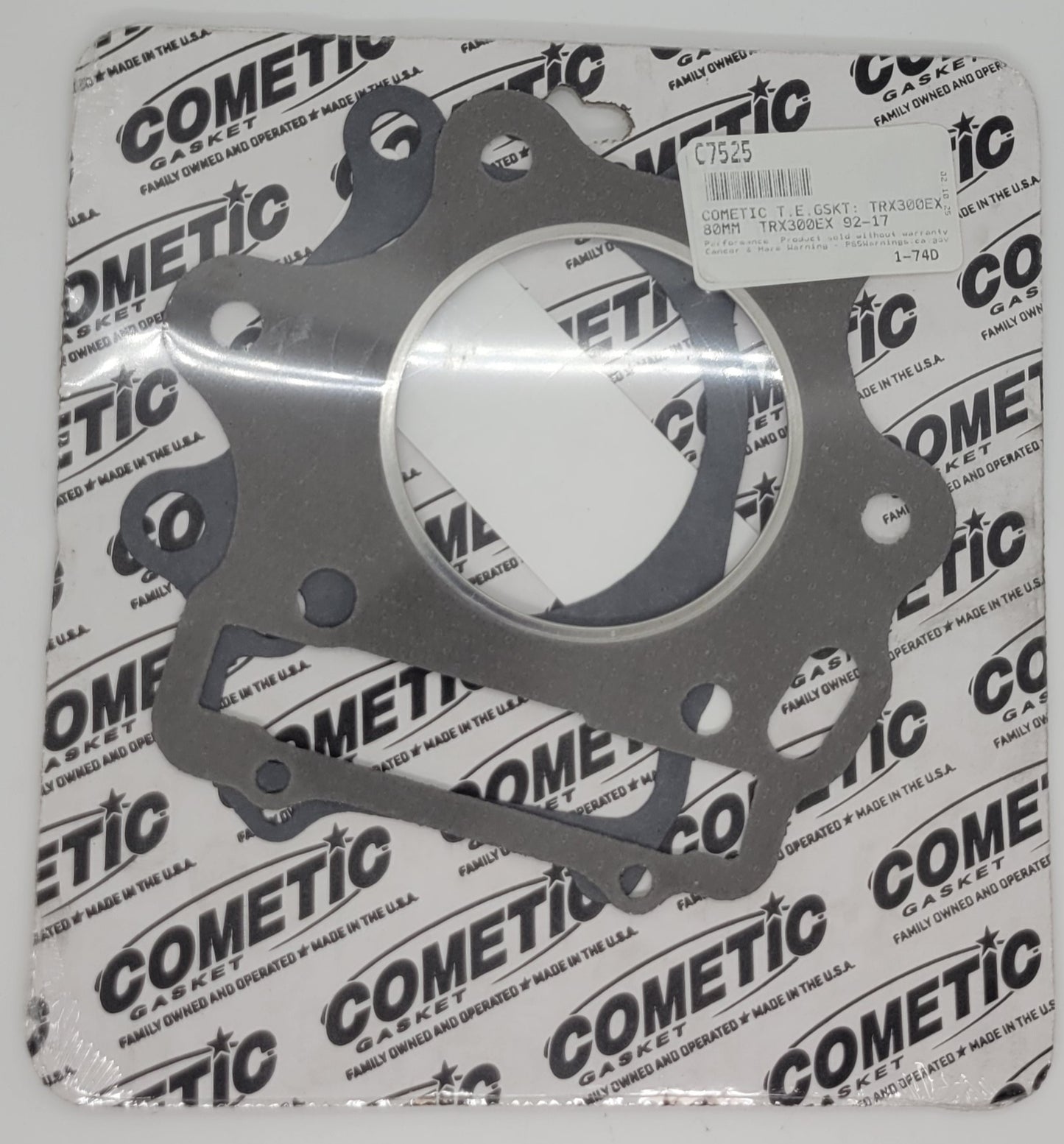C7525 Cometic Gasket Top End Gasket Kit - 80mm Bore - 1993-2008 HONDA TRX300EX / 1987-1992 HONDA TRX250X