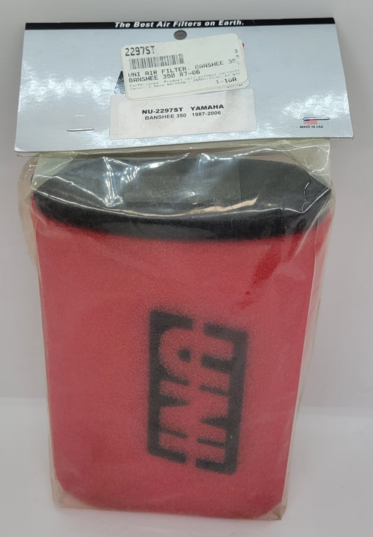 Uni Filter NU-2297ST 2 Stage Air Filter 1987-2006 Yamaha BANSHEE 350