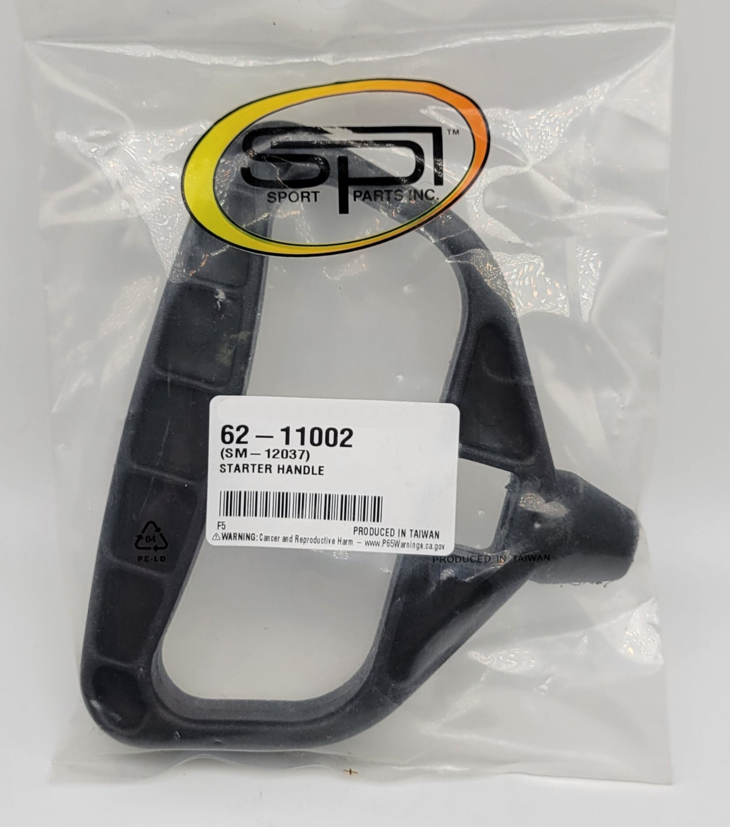 SPI SM-12037 STARTER HANDLE BLACK FOR SNOWMOBILES