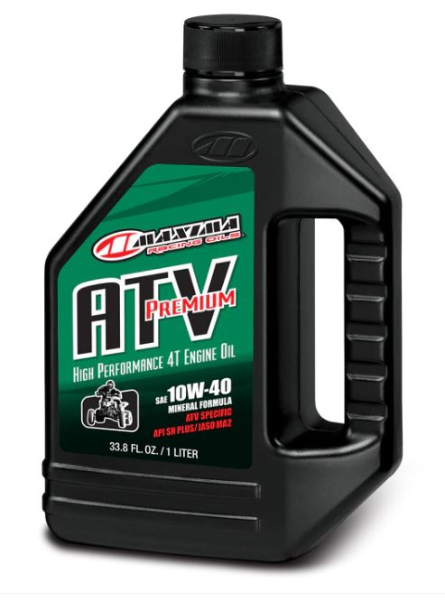 Maxima ATV Premium 10w40 High Performance 4T Engine oil Liter 33901
