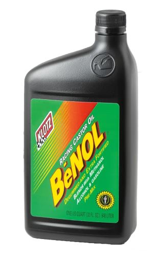 Klotz Benol Racing 2-stroke Pre-Mix Castor Oil 1 Quart BC-172