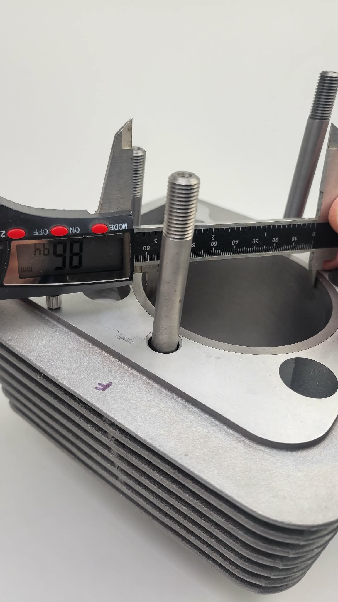 87mm CP 11:1 BIG BORE 416cc CYLINDER KIT, COMETIC GASKET & GT THUNDER STUDS FOR 1999-2014 HONDA TRX400EX / TRX400X