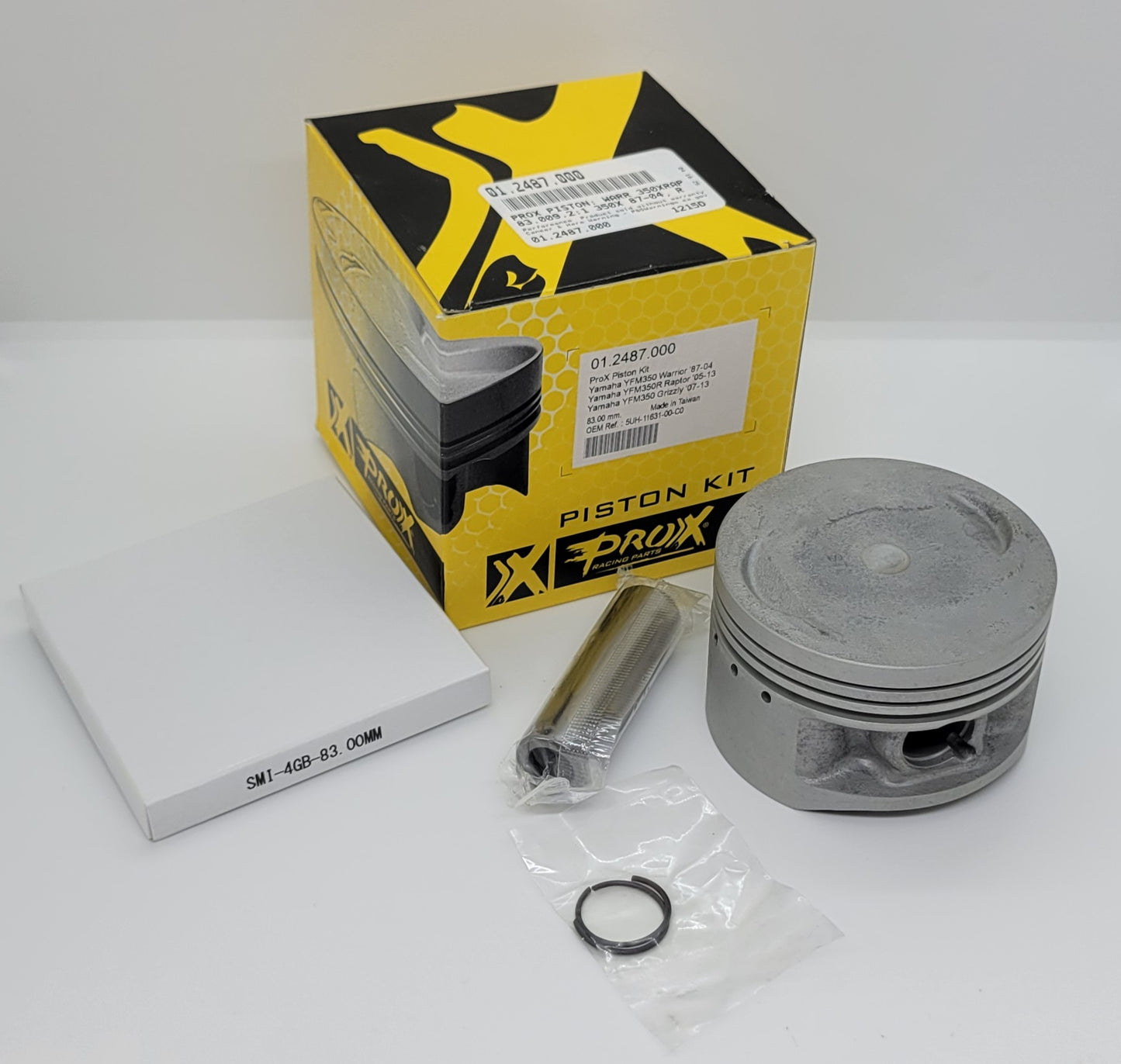 BUILD A BLOCK - Build your own block setup for 1987-2004 Yamaha Warrior 350 & 2005-2013 Yamaha Raptor 350 83mm Wiseco ProX Cometic