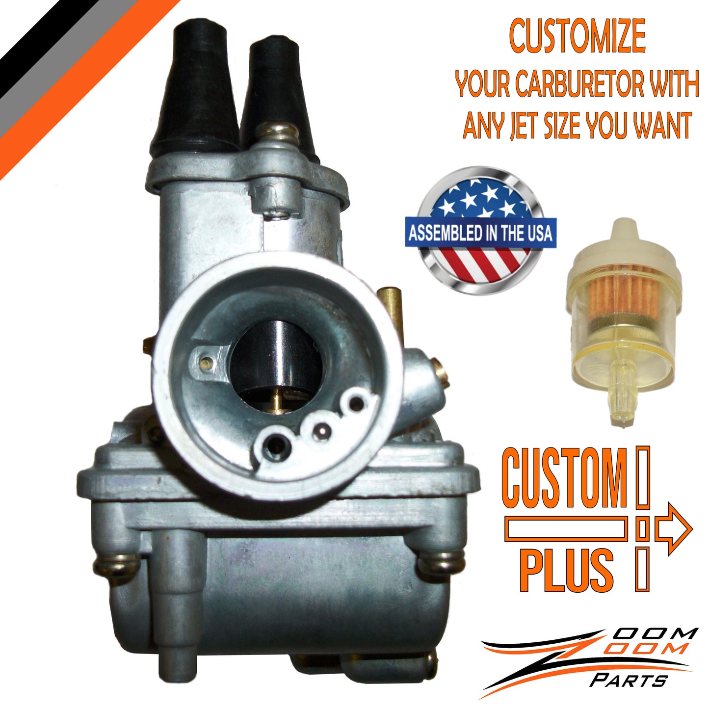 CUSTOM PLUS CARBURETOR FOR 1983 - 2006 YAMAHA PW80 PW 80 Pee Wee 80 dirt bike