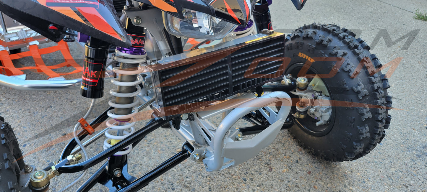 Upgraded Oil Cooler & Tank For 1999-2014 Honda trx400ex / trx400x