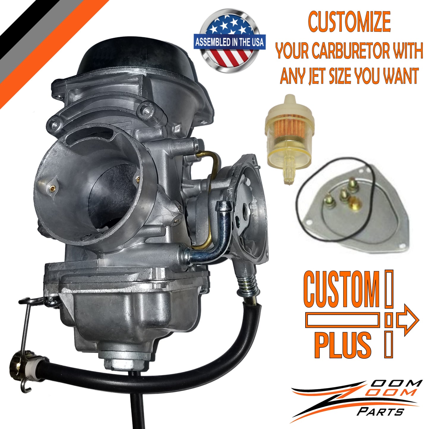 CUSTOM PLUS CARBURETOR POLARIS SPORTSMAN 500 4X4 HO 2001 2002 2003 2004 2005 2010 2011 2012 CARB