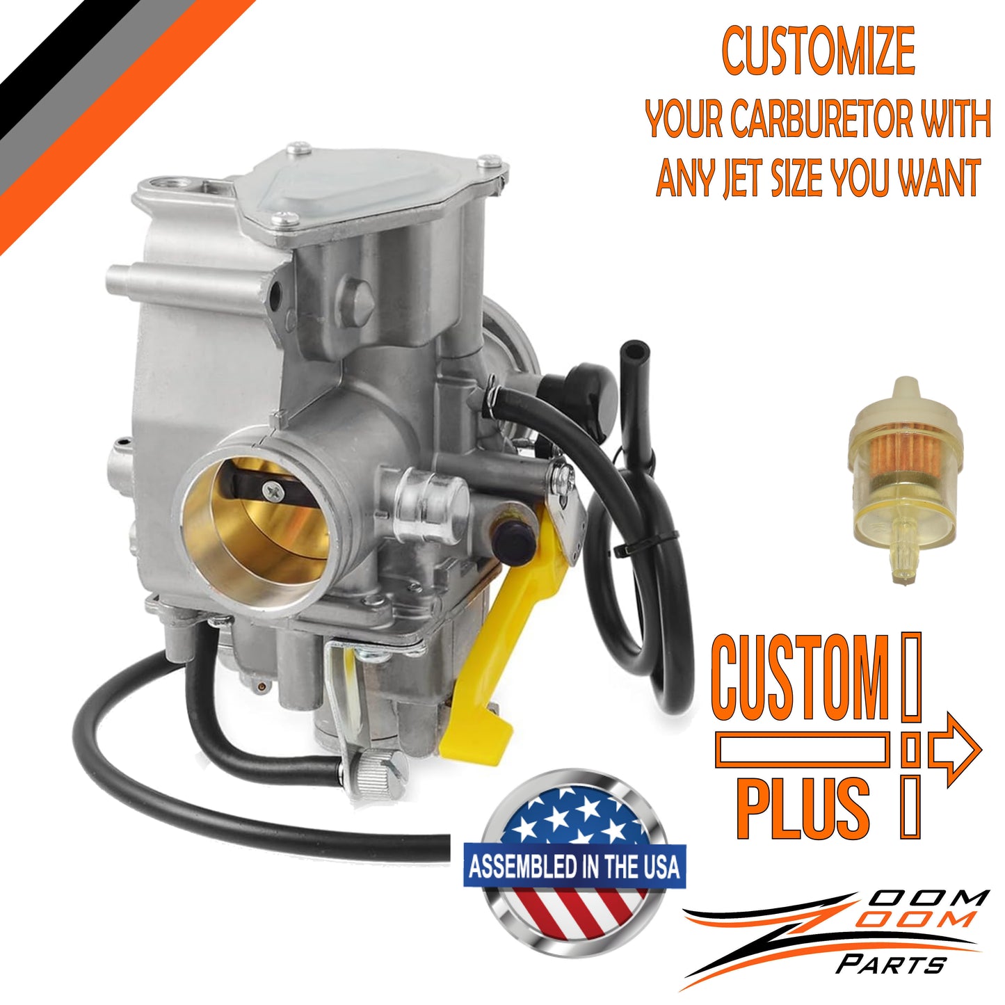 CUSTOM PLUS Carburetor Carb Jetting Fits Honda TRX 300 EX TRX300EX Sportrax 2x4 1993-2008 93-08 FREE FEDEX 2 DAY SHIPPING