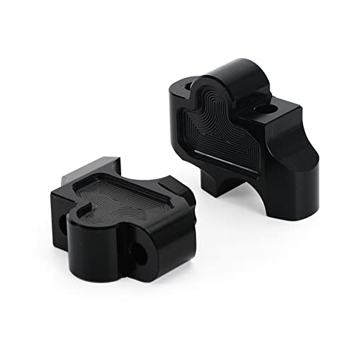 Topteng Motorcycle Handlebar Risers, CNC Handle Bar Clamp Riser 27mm fits for Honda REBEL CMX 250 2017-2021, REBEL CMX300 / CMX 500 / CMX 1100 2017-2021