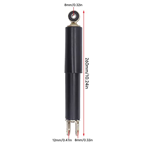 Front Shock Absorber Pair 260mm Motorcycle Front Shock Absorbers Struts Alloy Steel for GY6 125 50‑150cc Scooter