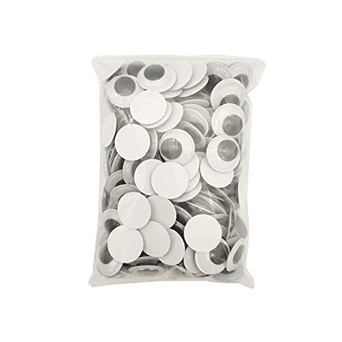 200pcs Wiggle Eyes for Crafts Googly Eyes Self Adhesive 1 Inch Sticky Googly Eyes for Crafts 25MM DIY Decoration Accessories.
