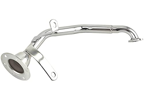 Exhaust System Scooter Carbon Fiber Design Short Performanc for GY6 125cc 150cc 152QMI 157QMJ 4 Stroke Chinese Scooter Moped Go Kart ATV