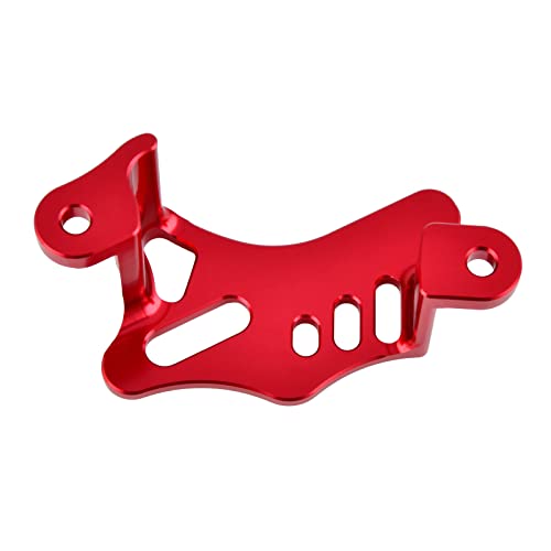 NICECNC Red Rear Brake Caliper Guard Cover Protector Compatible with Honda CR125R 250R 2002-2007 CRF250R 450R 250X 450X 250RX 450RX 2002-2020 CRF450L 2019-2020