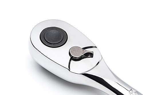 SATA 3-Piece Quick-Release Ratchet Set with Teardrop Head, Full-Polished Chrome Solid Handle, 1/4, 3/8, 1/2-Inch - ST14901U