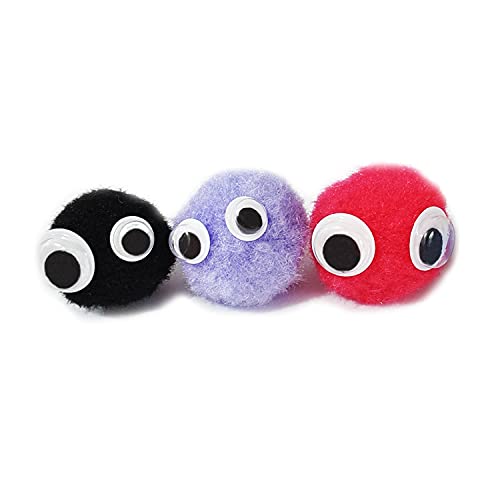 200pcs Wiggle Eyes for Crafts Googly Eyes Self Adhesive 1 Inch Sticky Googly Eyes for Crafts 25MM DIY Decoration Accessories.
