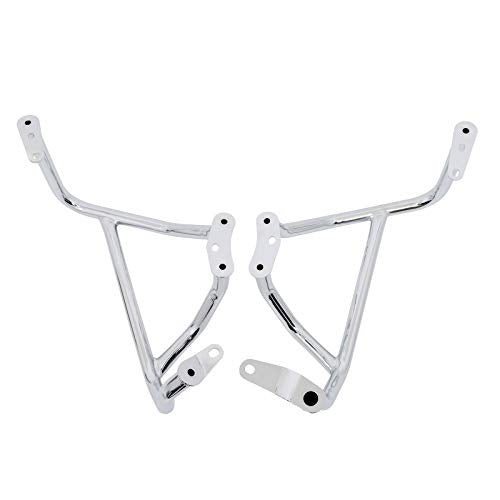 BAIONE Crash Bar Highway Engine Guards Side Engine Protectors for Honda Goldwing 1800 GL1800 F6C 2018-2021 (Chrome)