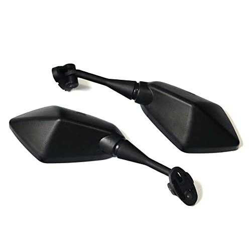 LMoDri Racing Motorcycle Mirrors Sport Bike Rearview Mirror Compatible with Honda CBR F4 F4i / RC51 / RVT 1000 DD250E/DD300/350