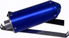 28mm Blue Pit Bike Exhaust Muffler For SSR SDG CRF50 XR50 KLX TTR YCF Coolster Thumpstar Lifan 50cc 70cc 90cc 110cc 125cc Chinese Pit Trail Dirt Bike