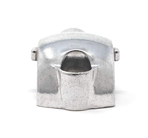 Distance Powersports DP 0442-202 Master Cylinder Mirror Mount Bracket - Polished Finish - Brake Clamp - Compatible with Kawasaki Suzuki
