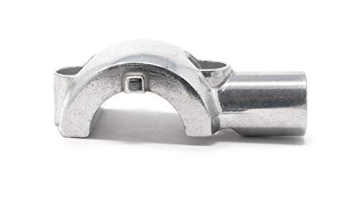 Distance Powersports DP 0442-202 Master Cylinder Mirror Mount Bracket - Polished Finish - Brake Clamp - Compatible with Kawasaki Suzuki