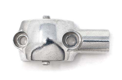 Distance Powersports DP 0442-202 Master Cylinder Mirror Mount Bracket - Polished Finish - Brake Clamp - Compatible with Kawasaki Suzuki