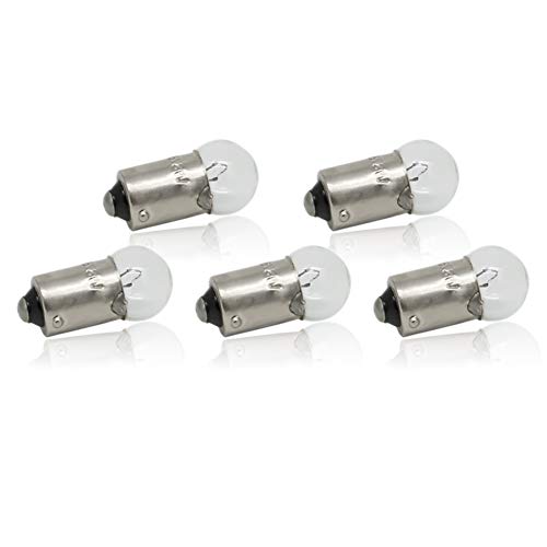 motoparty 6V 3W 6 Volt 3 Watt Speedo Speedometer Light Bulb 5 pk For Honda CT110 CT125 CT70 CT90 CA95 MR175 MR250 MT125 MT250 CT CA MR MT 250 175 125 110 90 75 70 ,Miniature Light Bulb (5 pcs)