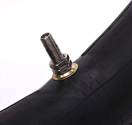 2.75/3.00-21” Replacement Inner Tube 80/100-21(300/325-21) with TR4 Staight Valve Stem, Fits Motorcycle with 21'' Tires (2-Pack) - Made From Heavy Duty, Thick Premium Rubber