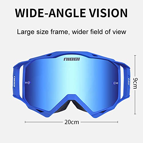 NIBBI MX Goggles Off-Road Motorcycle Goggles (green)