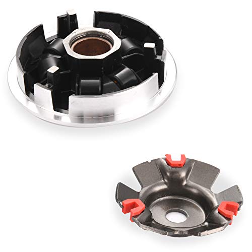 CLEO Gy6 150cc high performance clutch set,include clutch Assembly and Variator Assembly with 743 belt, fit for GY6 125cc And 150cc 4-Stroke Engine Scooter ATV Taotao Roketa Sunl