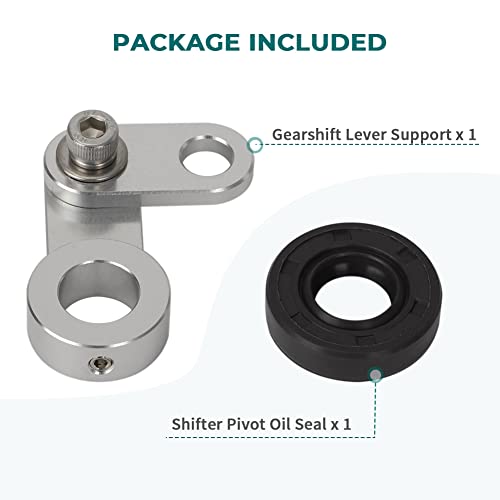motoparty Additional Gearshift Lever Support Shifter Pivot & Oil Seal for Honda Valkyrie 1500