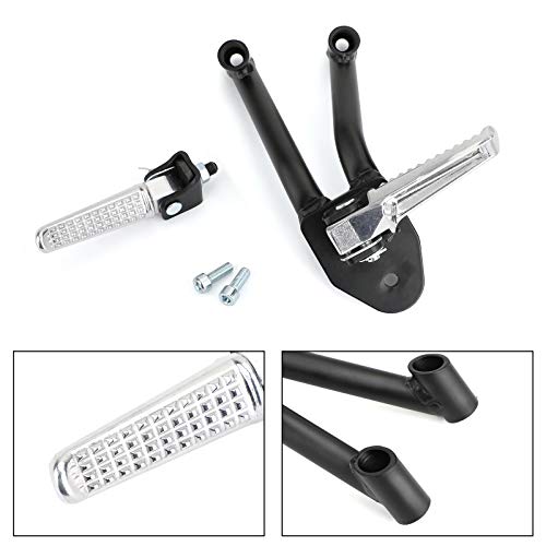 Topteng Rear Foot Pegs Footrests Passenger for Honda CMX300 Rebel 300 2017-2020, CMX500 Rebel 500 2017-2020