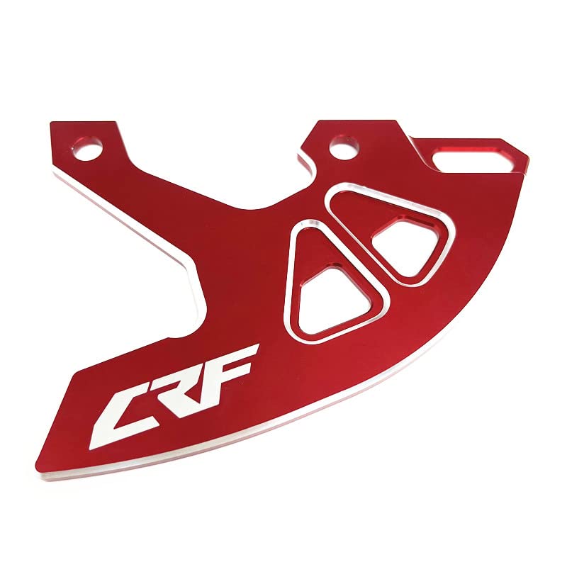 Dirt Bike Rear Brake Disc Guard & Dirt Bike Caliper Guard Compatible with CRF 250R 2004-2017,CRF 250X 2004-2017,CRF 450R 2002-2017,CRF 450X 2005-2017,CRF 450RX 2017