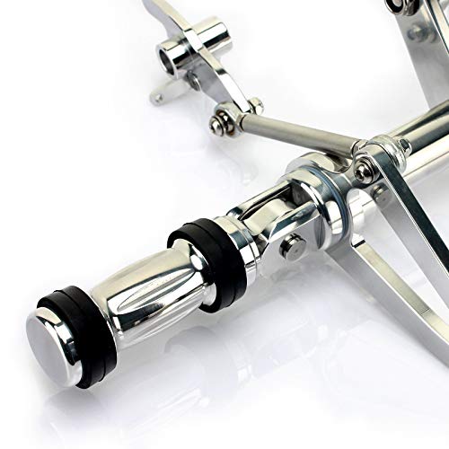 TARAZON Billet Aluminum Forward Controls Foot Pegs for Suzuki VS1400GLP Intruder VS 1400 1987-2004