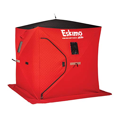 eskimo fish house accessories Eskimo 19151 Quickfish 2i Insulated Pop-Up Portable Hub-Style Ice Fish – Zoom Zoom Parts