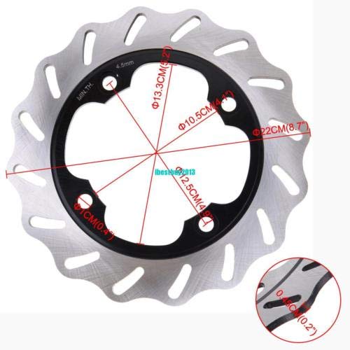 Samger 220 mm Rear Brake Disc Rotor For Honda CBR600 F2/F3/F4/F4i 1991-2006 Honda CBR 600 RR 2003-2008 Honda VTR 250 1998