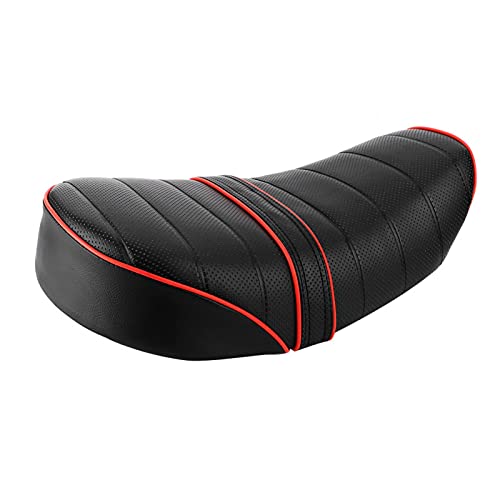 Motorcycle Saddle, Motorcycle Retro Leather Seat Saddle Cushion Fit for Honda Z50 Z50J Z50R G50F Golf50 Monkey