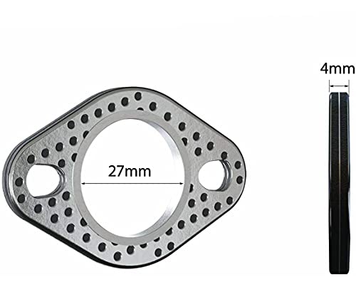 GY6 Exhaust kit(Nuts&Gasket&Exhaust Studs) FIT for GMB139 Engine 50cc 70cc 90cc 110cc 125cc 150cc Scooters ATVs Go Karts 4 Wheeler Moped fits Scooters with 50cc - 150cc Motors etc