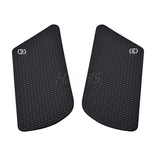 HZXHS Motorcycle Anti Slip Tank Pad Stickers For Honda VFR800 1998 1999 2000 2001 2002 2003 2004 2005 2006 2007 VFR 800 (A), Black (1998-2007)