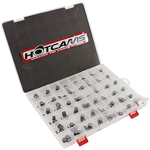 Hot Cams 9.48mm Complete Shim Kit HCSHIM02 for Arctic Cat DVX 400 ATV Honda TRX ATV Kawasaki KFX ATV Suzuki LT-R ATV Yamaha YFZ ATV, Regular