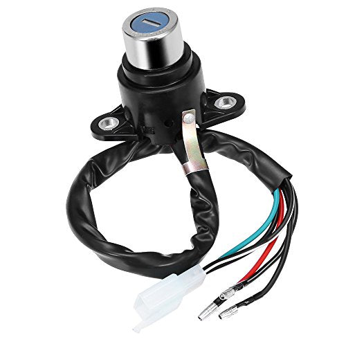 Fuel Gas Tank Cap Ignition Switch Steering Lock Set Kit Replacement for Honda Rebel CMX 250