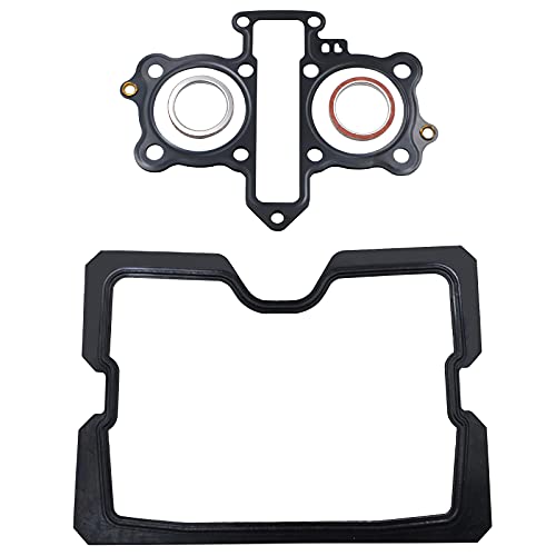 AHL Complete Cylinder Gasket Kit for Honda 250 Rebel CA250 CA 250 CMX250 CMX 250 1986 1987 1988 1989 1990 1991 1992 1993 1994 1995-2014 CMX250C CMX 250C CMX250 C 2003 2004 2005 2006 2007 2008-2011
