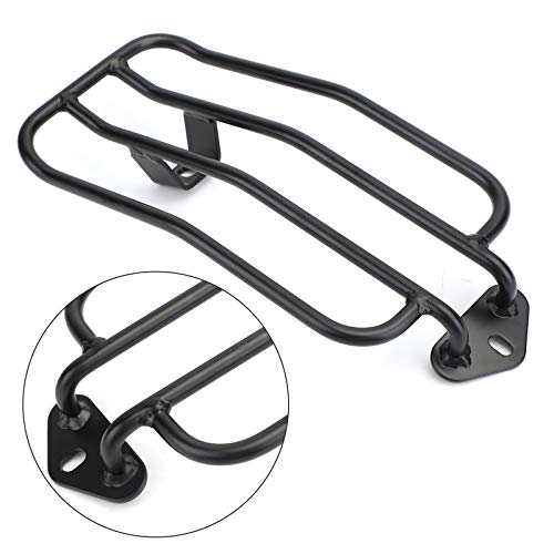 MAD HORNETS Motorcycle Luggage Rack Top Case Carrier,Rear Luggage Utility Rack Solo seat Luggage Rack Rear Fender Rack Fit for Honda CMX 300 CMX 500 Rebel 2017-2020(Black)