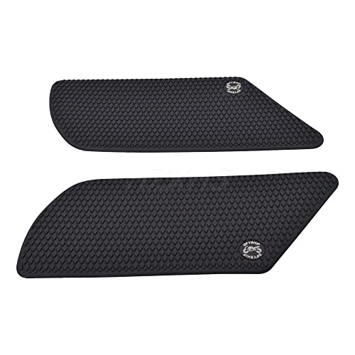 HZXHS Motorcycle Anti Slip Tank Pad Stickers For Honda VFR800 1998 1999 2000 2001 2002 2003 2004 2005 2006 2007 VFR 800 (A), Black (1998-2007)