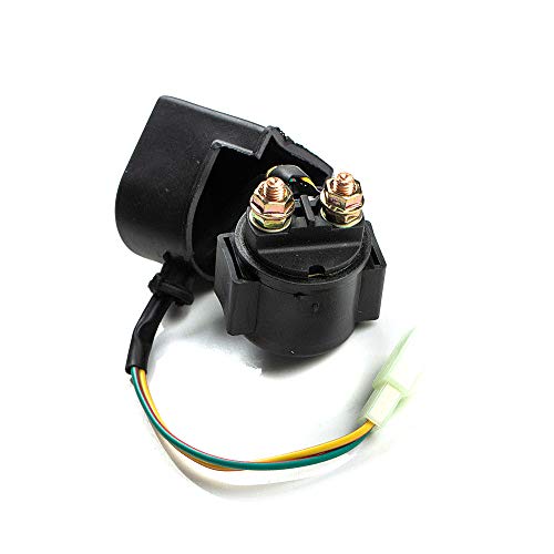 Solenoid Starter Relay for Chinese made 50cc 70cc 90cc 100cc 110cc 125cc ATV,Dirt Bike,GO-Kart,Pochet Bike,Chopper,Scooter