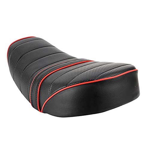 Motorcycle Saddle, Motorcycle Retro Leather Seat Saddle Cushion Fit for Honda Z50 Z50J Z50R G50F Golf50 Monkey