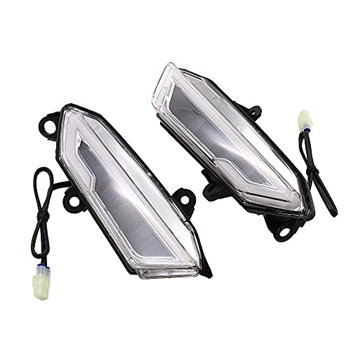 Suitable for Honda Goldwing Gold Wing GL1800 GL 1800 F6B 2018-2020 motorcycle LED front side mirror turn signal indicator motorcycle accessories LED light, transparent