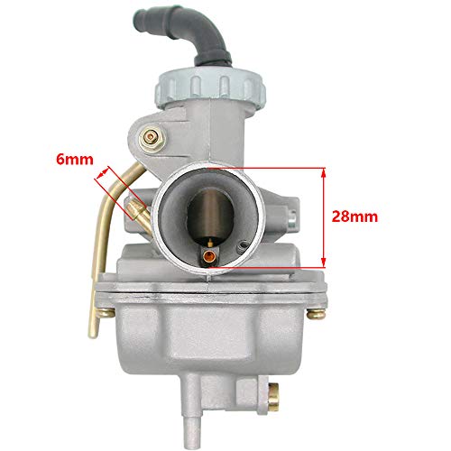 HOOAI PZ20 Carburetor for Kazuma Baja 50cc 70cc 90cc 110cc 125cc TaoTao 110B NST SunL Chinese Quad 4 Stroke ATV 4 Wheeler Go Kart Dirt Bike Honda CRF50F XL75 CRF80F XR50R with Air Fuel Filter