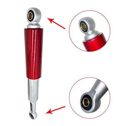 Motorcycles Shocks Struts Absorber Replacement for Honda CL70 CL90 CL90L CM91 CT70 CT90 CT110 S65 S90 XL75 (Red)
